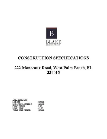 222 Monceaux Road West Palm Beach FL 33405