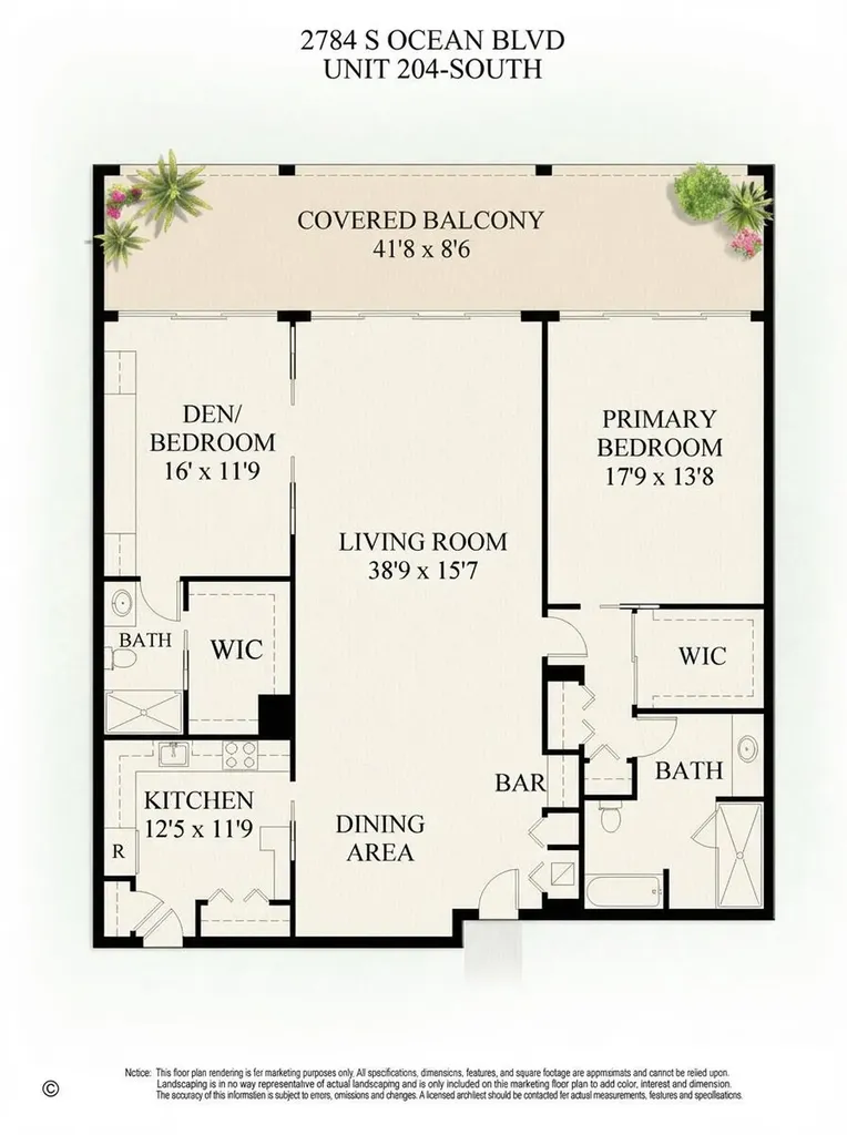 2784 S Ocean Boulevard Palm Beach FL 33480