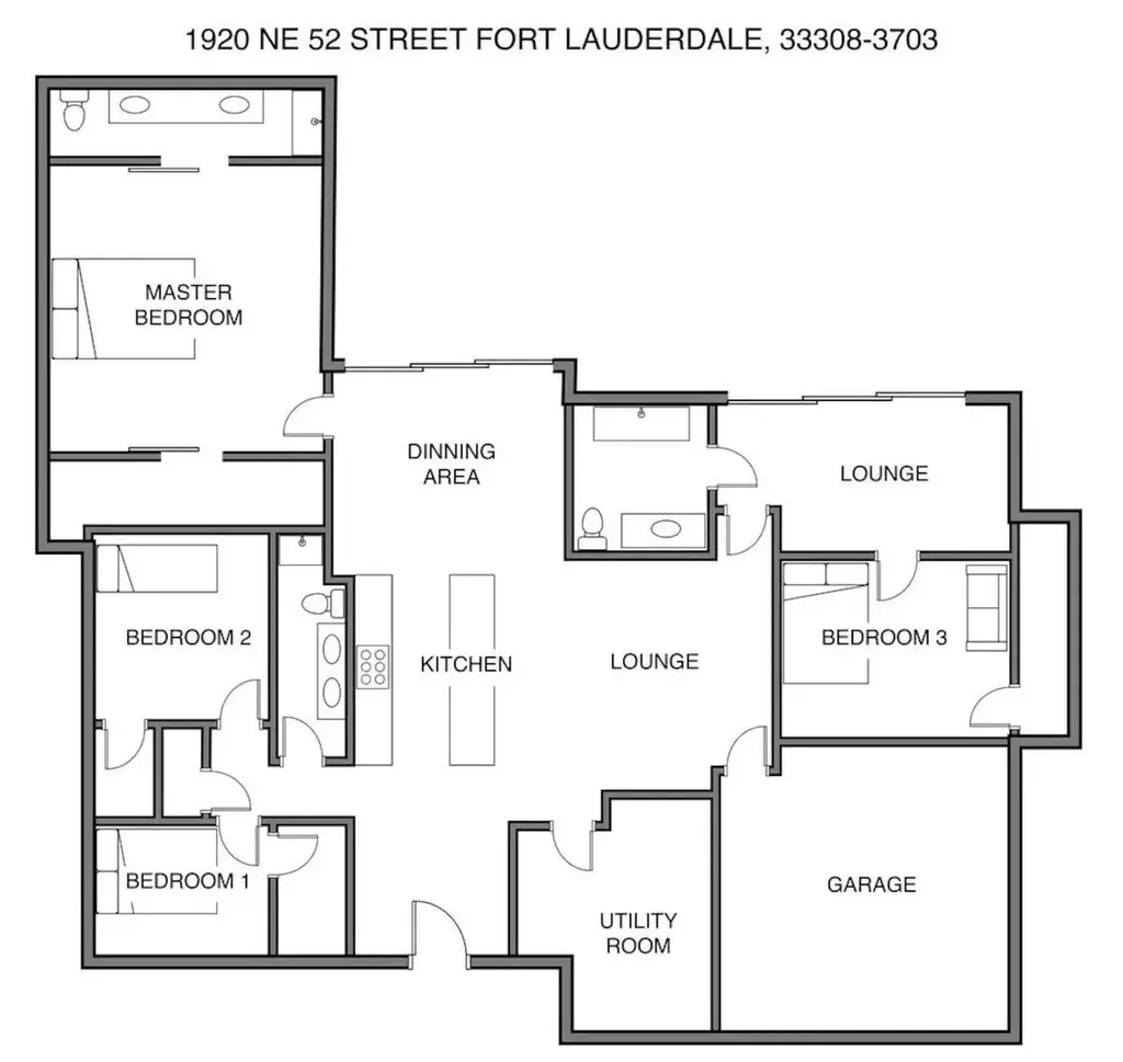 1920 NE 52nd Street Fort Lauderdale FL 33308