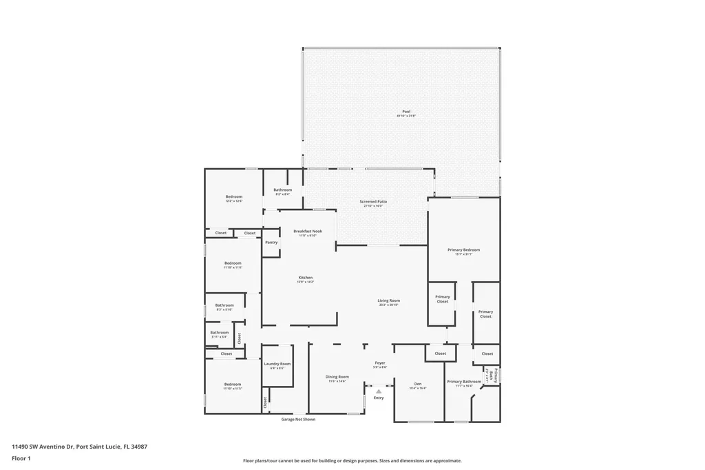 11490 SW Aventino Drive Port St Lucie FL 34987