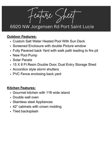 6920 NW Jorgensen Road Port St Lucie FL 34983