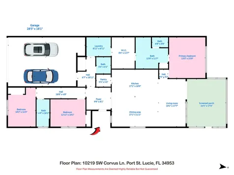 10219 SW Corvus Lane Port St Lucie FL 34987