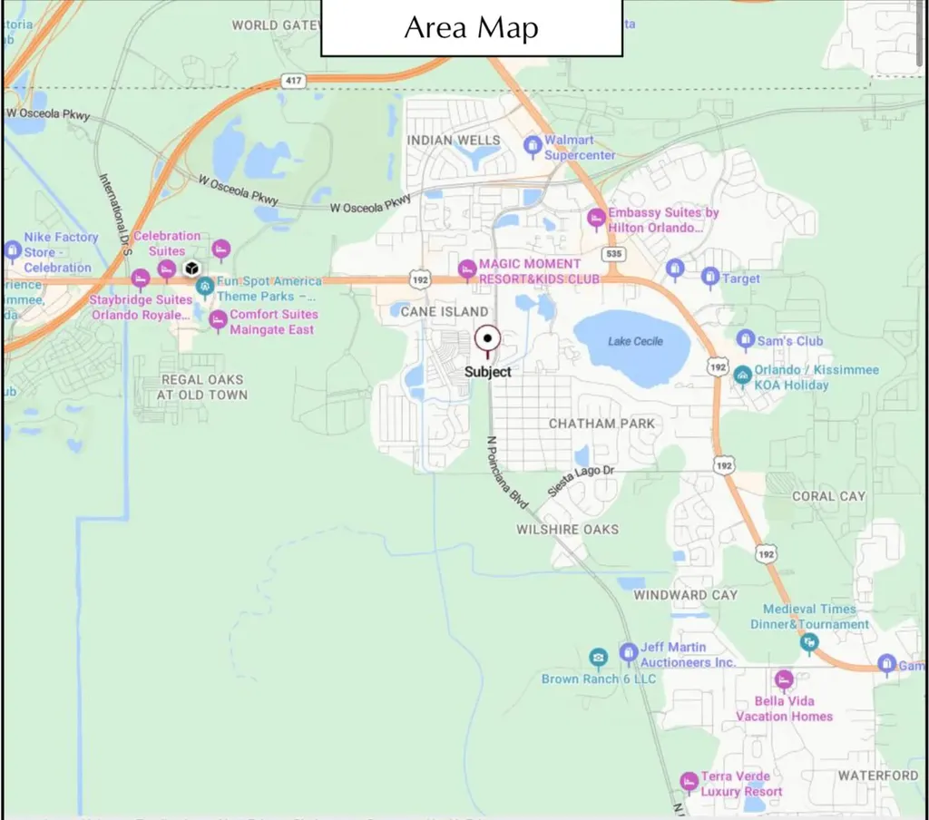 0 N Poinciana Boulevard N Kissimmee FL 34746