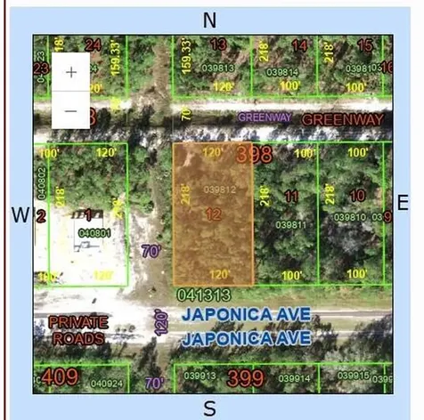 0 Japonica Avenue Indian Lake Estates FL