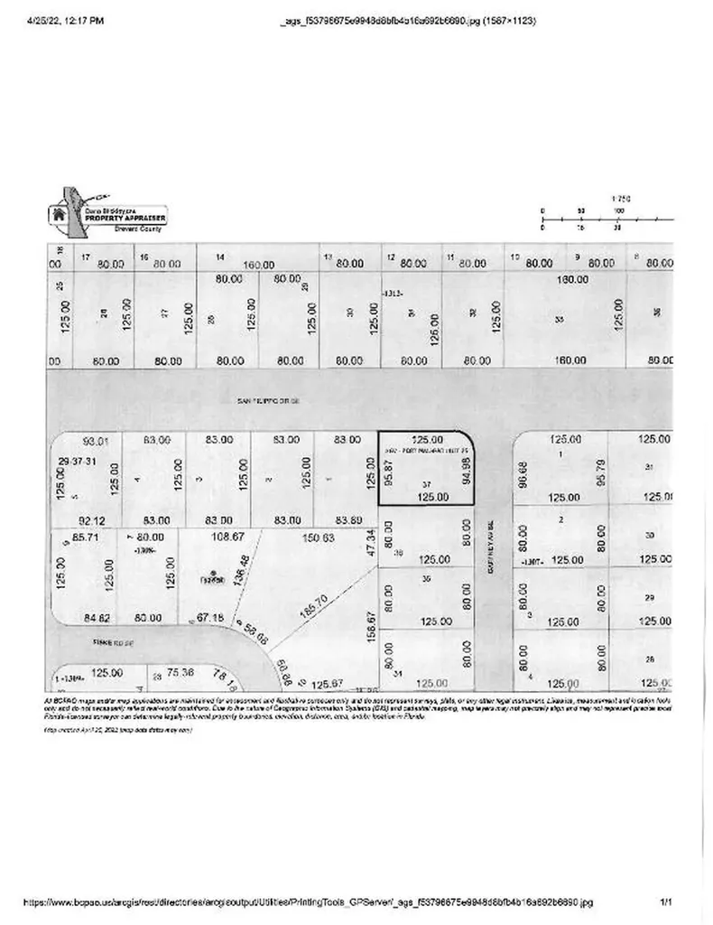 Lot 37 San Filippo Drive SE Drive SE Palm Bay FL 32909