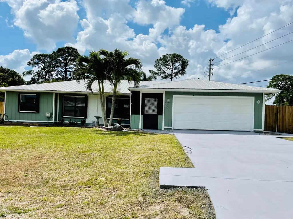 296 SW Glenwood Drive Port St Lucie FL 34984