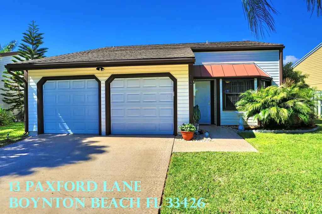 13 Paxford Lane Boynton Beach FL 33426