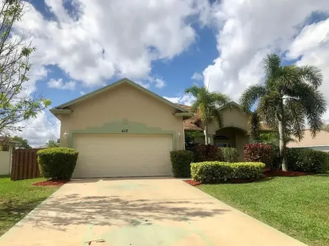 412 SW Cherryhill Road Port St Lucie FL 34953