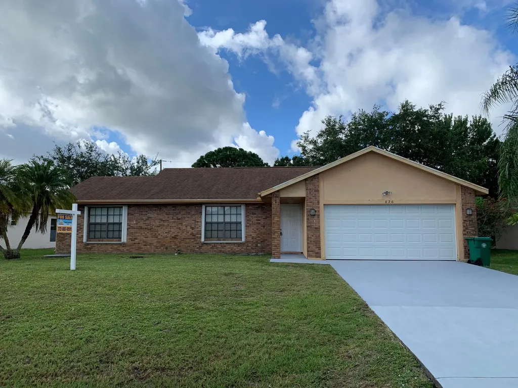 826 SW General Patton Terrace Port St Lucie FL 34953