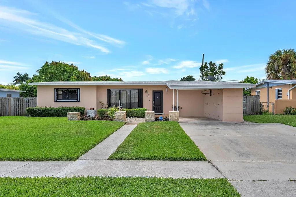337 Shady Lane Road Palm Springs FL 33461