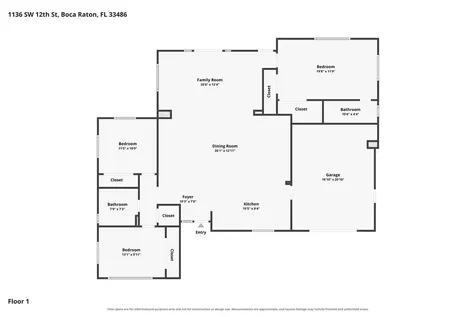 1136 SW 12th Street Boca Raton FL 33486