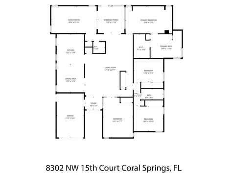 8302 NW 15th Court Coral Springs FL 33071