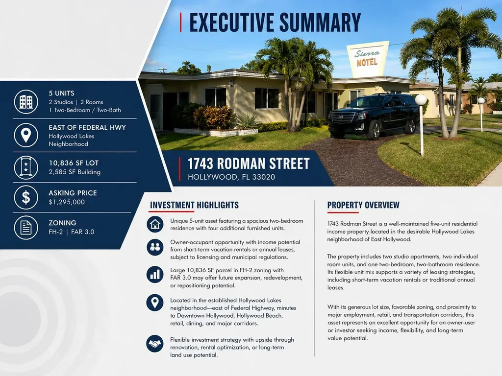 1743 Rodman Street Hollywood FL 33020