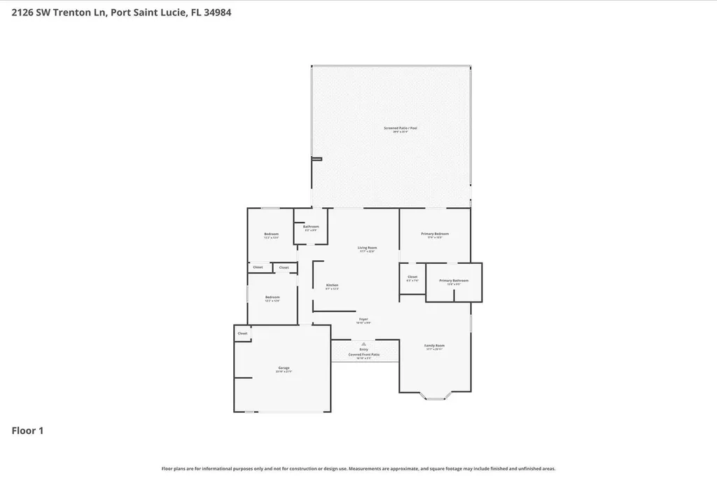 2126 SW Trenton Lane Port St Lucie FL 34984