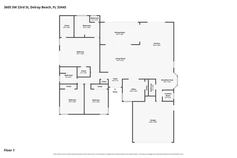 3605 SW 23rd Street Delray Beach FL 33445