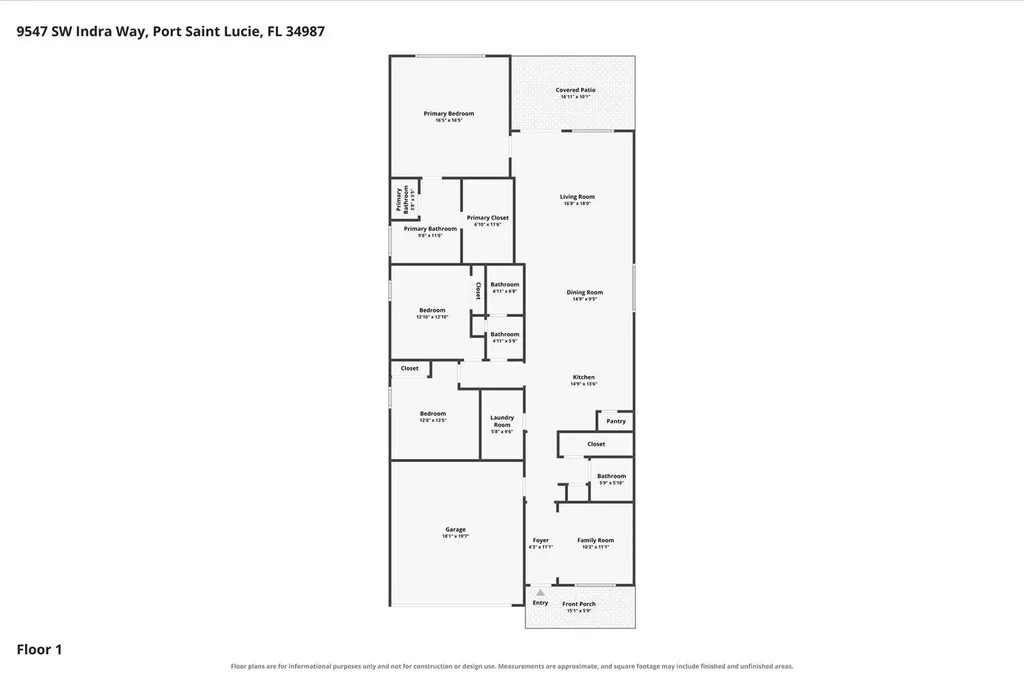9547 SW Indra Way Port St Lucie FL 34987