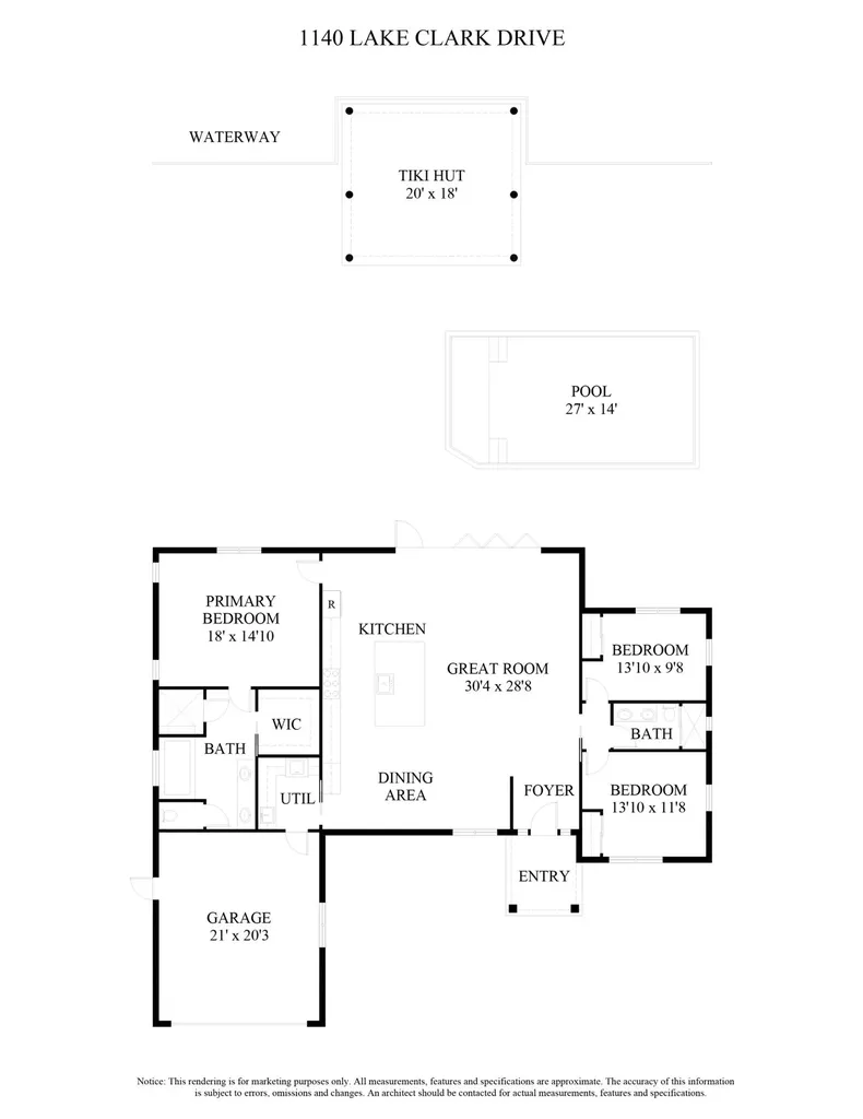 1140 Lake Clarke Drive West Palm Beach FL 33406