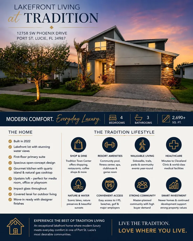 12758 SW Phoenix Drive Port St Lucie FL 34987