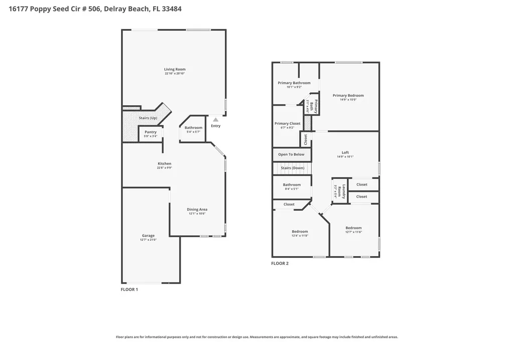 16177 Poppyseed Circle Delray Beach FL 33484