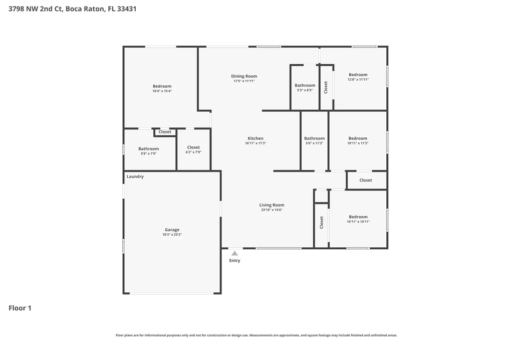 3798 NW 2nd Court Boca Raton FL 33431