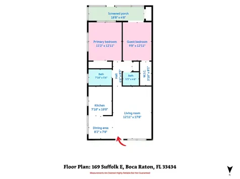 169 Suffolk E Boca Raton FL 33434