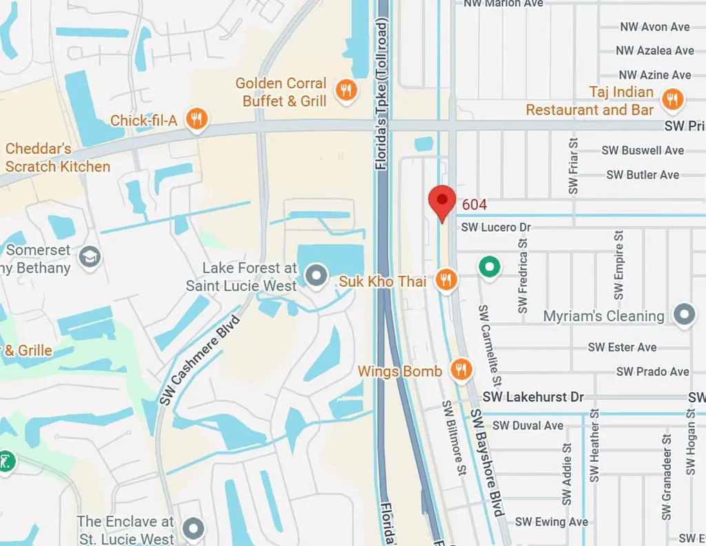 604 SW Bayshore Boulevard Port St Lucie FL 34983