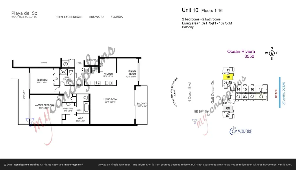 3500 Galt Ocean Drive Fort Lauderdale FL 33308