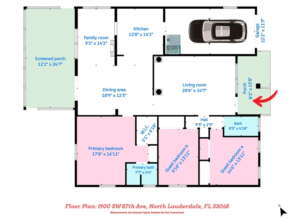 1900 SW 87th Avenue North Lauderdale FL 33068
