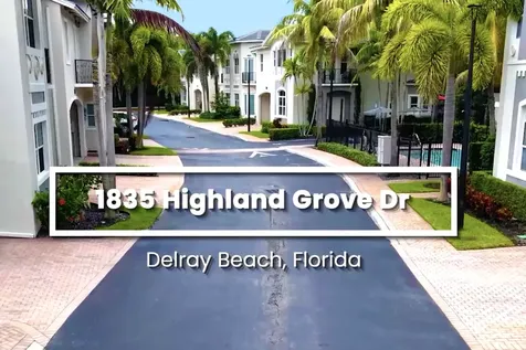 1835 Highland Grove Drive Delray Beach FL 33445