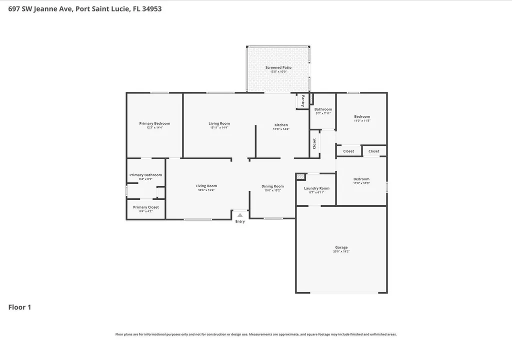 697 SW Jeanne Avenue Port St Lucie FL 34953