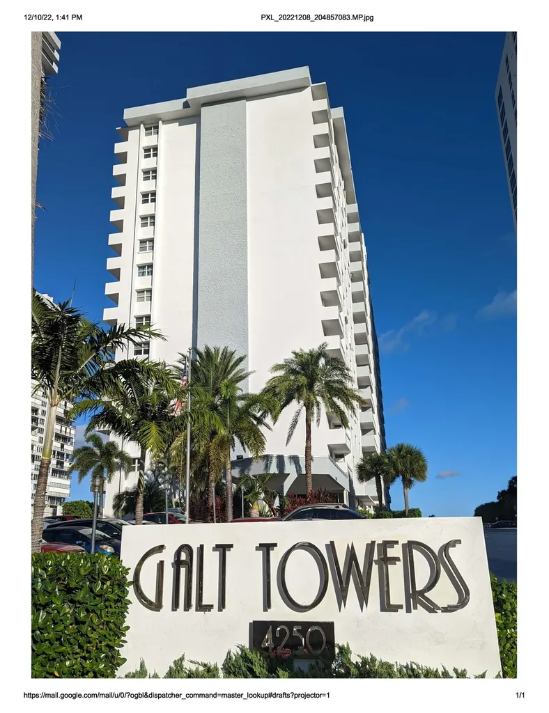 4250 Galt Ocean Drive Fort Lauderdale FL 33308