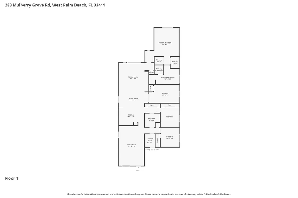 283 Mulberry Grove Road West Palm Beach FL 33411