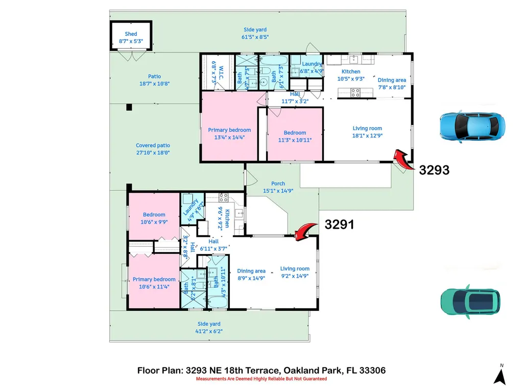3291-3293 NE 18th Terrace Oakland Park FL 33306