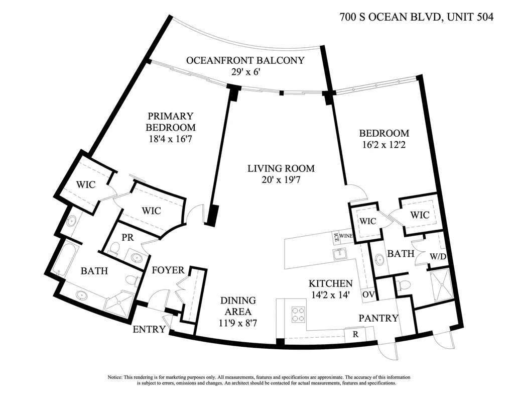 700 S Ocean Boulevard Boca Raton FL 33432