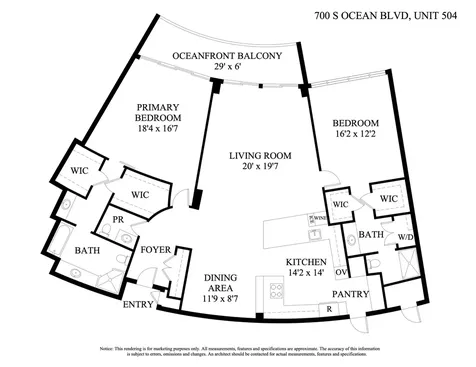 700 S Ocean Boulevard Boca Raton FL 33432