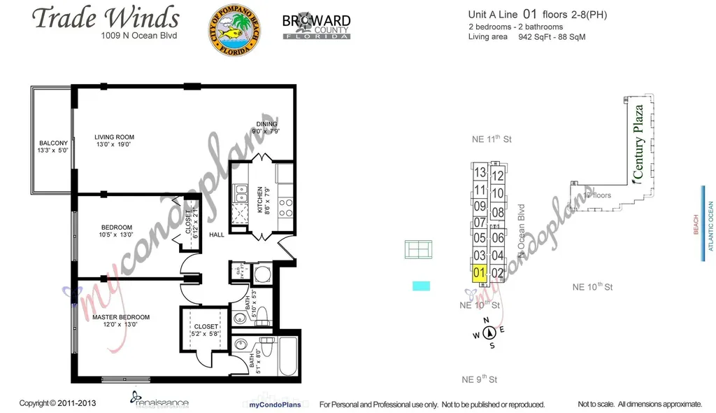 1009 N Ocean Boulevard N Pompano Beach FL 33062