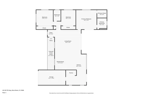 424 SW 7th Way Boca Raton FL 33486