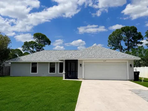 219 SW Langfield Avenue Port St Lucie FL 34984