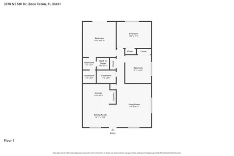 3370 NE 5th Drive Boca Raton FL 33431