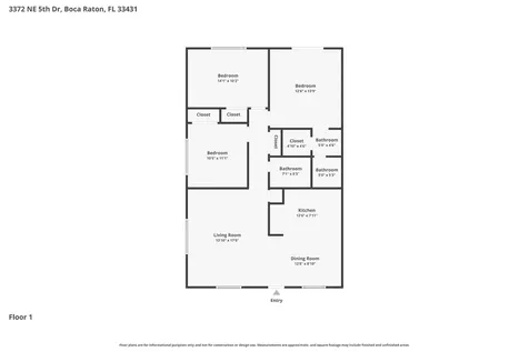 3370 NE 5th Drive Boca Raton FL 33431