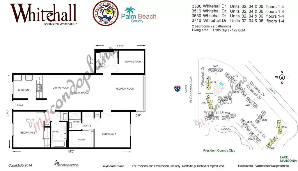 3636 Whitehall Drive West Palm Beach FL 33401