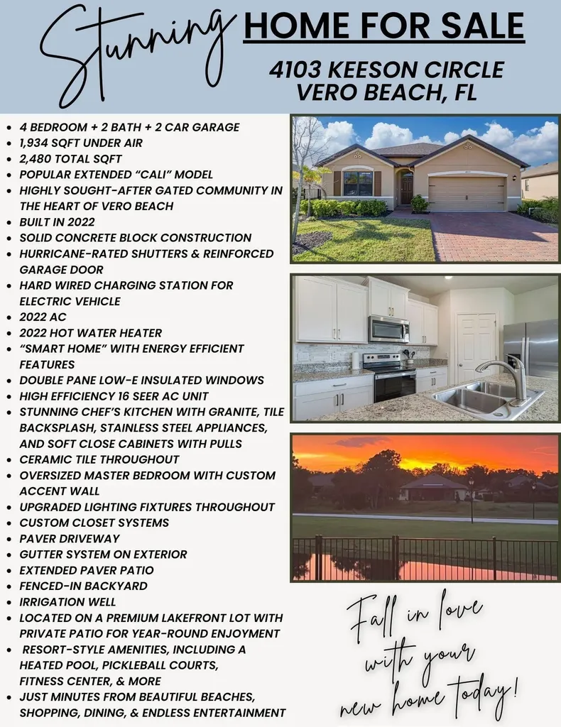 4103 Keeson Circle Vero Beach FL 32967