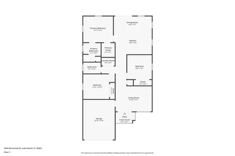 4944 Mcconnell Street Lake Worth FL 33463