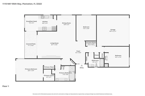 1110 NW 105th Way Plantation FL 33322