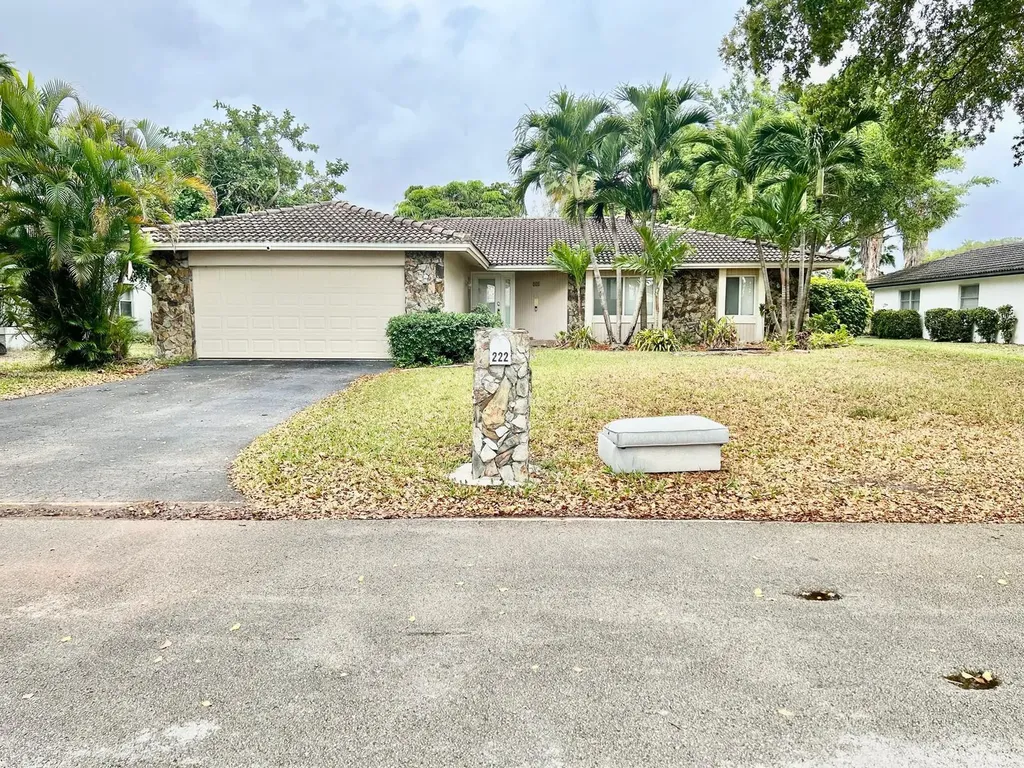 222 NW 92nd Terrace Coral Springs FL 33071
