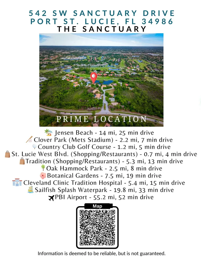542 SW Sanctuary Drive Port St Lucie FL 34986