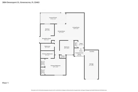 3804 Devenport Court Greenacres FL 33463