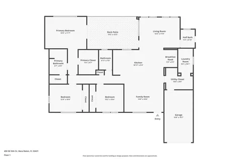 450 NE 5th Circle Boca Raton FL 33431
