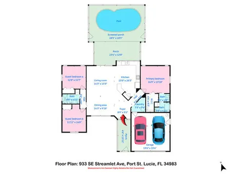 933 SE Streamlet Avenue Port St Lucie FL 34983