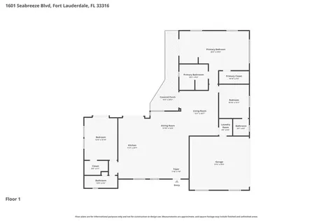 1601 Seabreeze Boulevard Fort Lauderdale FL 33316